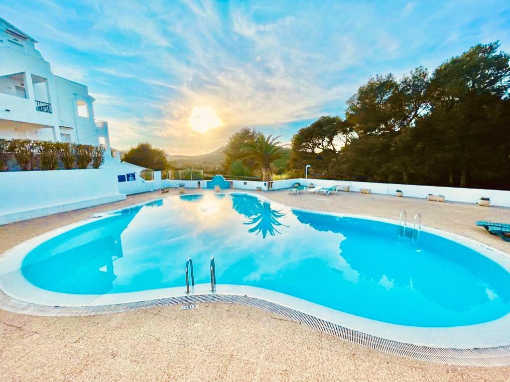 Apartamento Atardecer En Menorca Son Parc Vista Al Campo De Golf Eksteriør billede