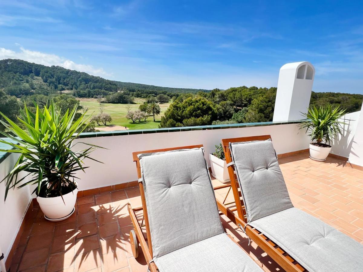 Apartamento Atardecer En Menorca Son Parc Vista Al Campo De Golf Eksteriør billede
